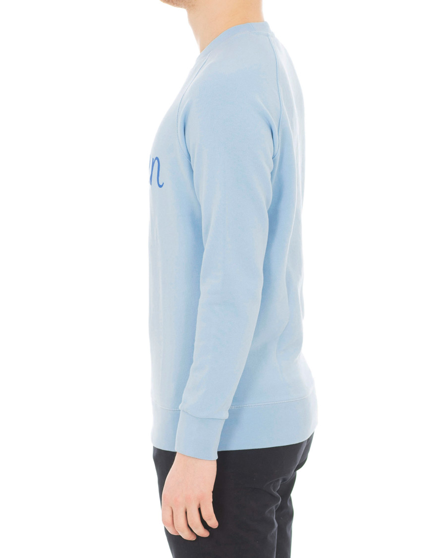Homme | Pulls Et Tricots | Maison Kitsuné | Sweatshirt Parisien Light Blue
