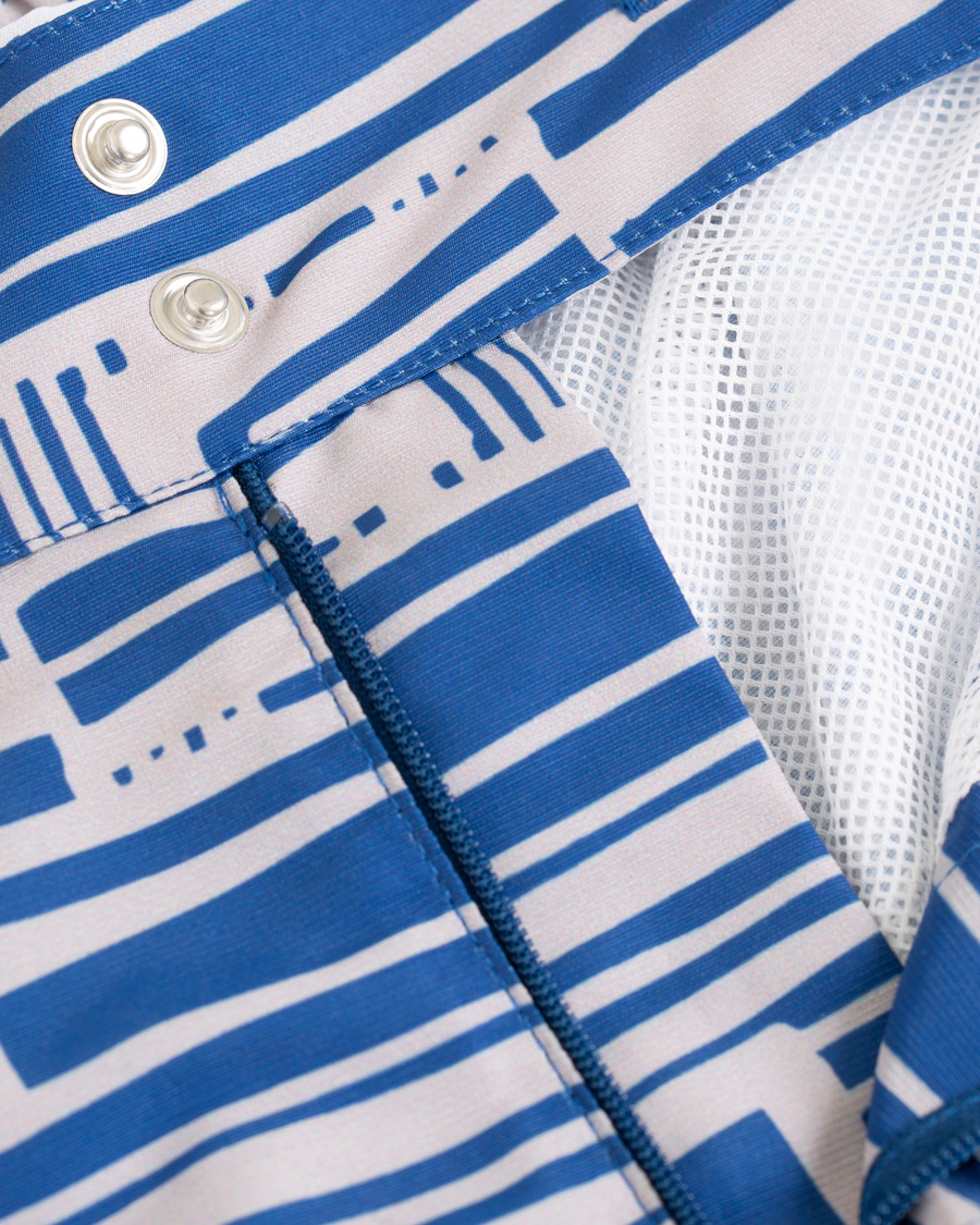 Homme | Maillots De Bain | Frescobol Carioca | Classic Short Swimshorts Linha Navy/Smoke Grey