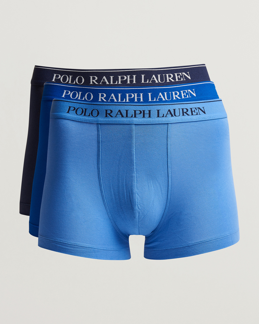 Homme | Sous-Vêtements Et Chaussettes | Polo Ralph Lauren | 3-Pack Trunk Navy/Saphir/Bermuda