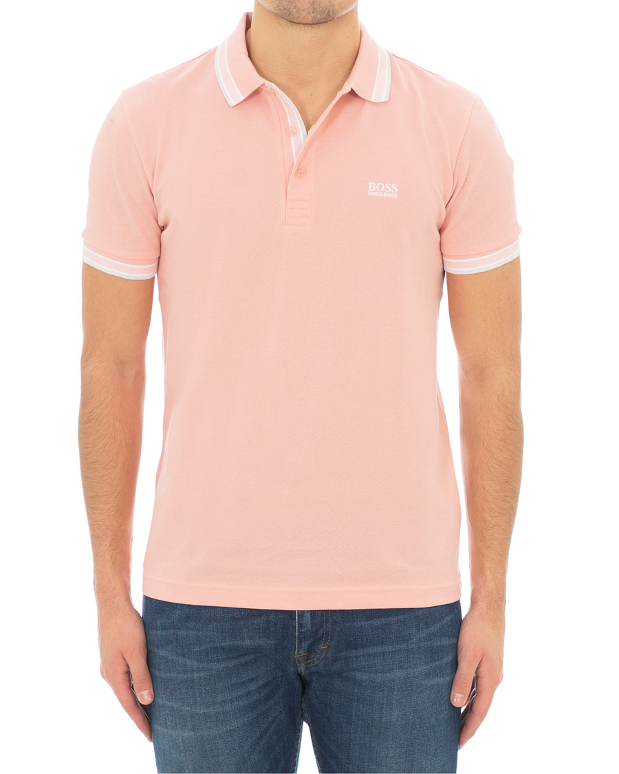 Homme | Polos | BOSS GREEN | BOSS Athleisure Paddy Polo Pink