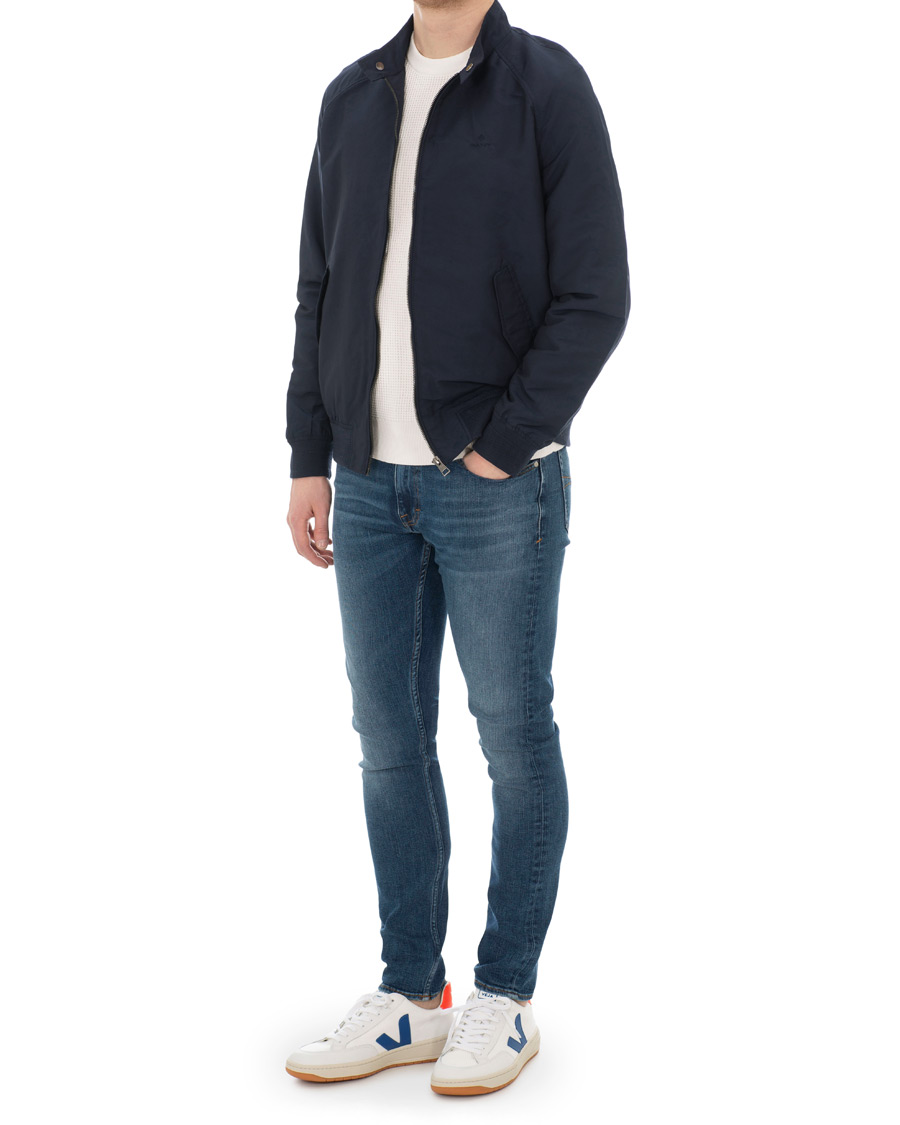 Homme | Veja V-12 Mesh Sneaker White/Indigo/Orange/Flou | Veja | V-12 Mesh Sneaker White/Indigo/Orange/Flou