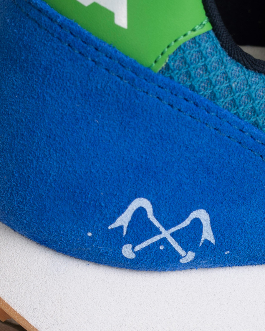 Homme | Veja Blue De Paname Collaboration Riobranco Sneaker Blue | Veja | Blue De Paname Collaboration Riobranco Sneaker Blue