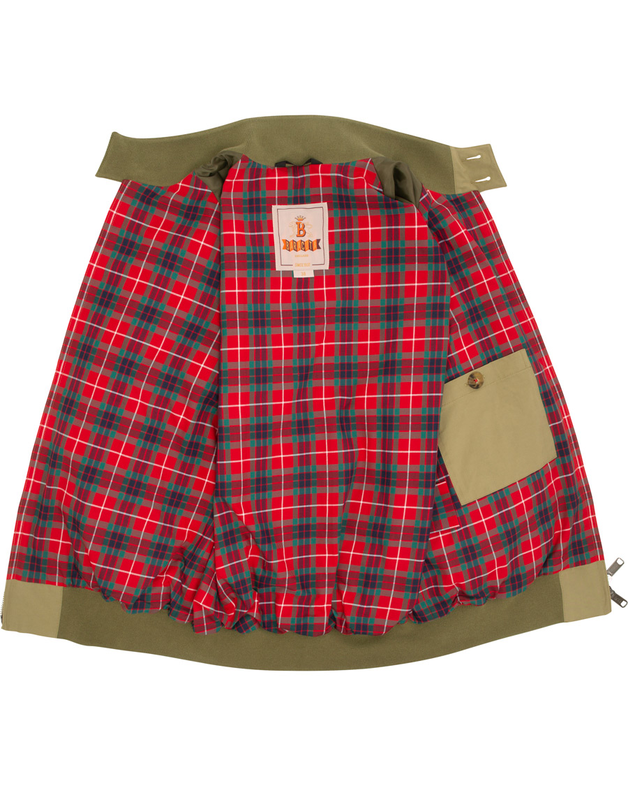 Homme | Manteaux Et Vestes | Baracuta | G9 Original Harrington Jacket Olive Green