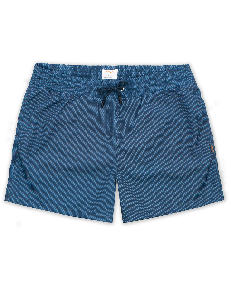 Homme | Maillots De Bain | Swims | Breeze Short Printed Swim Shorts Navy Grid