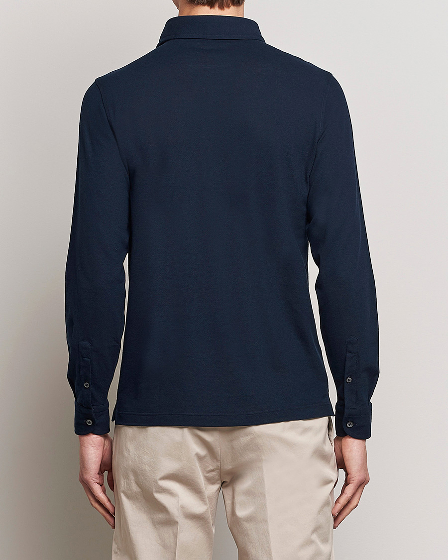 Homme | Chemises | Gran Sasso | Popover Shirt Navy