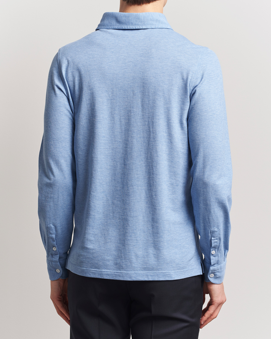 Homme | Chemises | Gran Sasso | Popover Shirt Light Blue