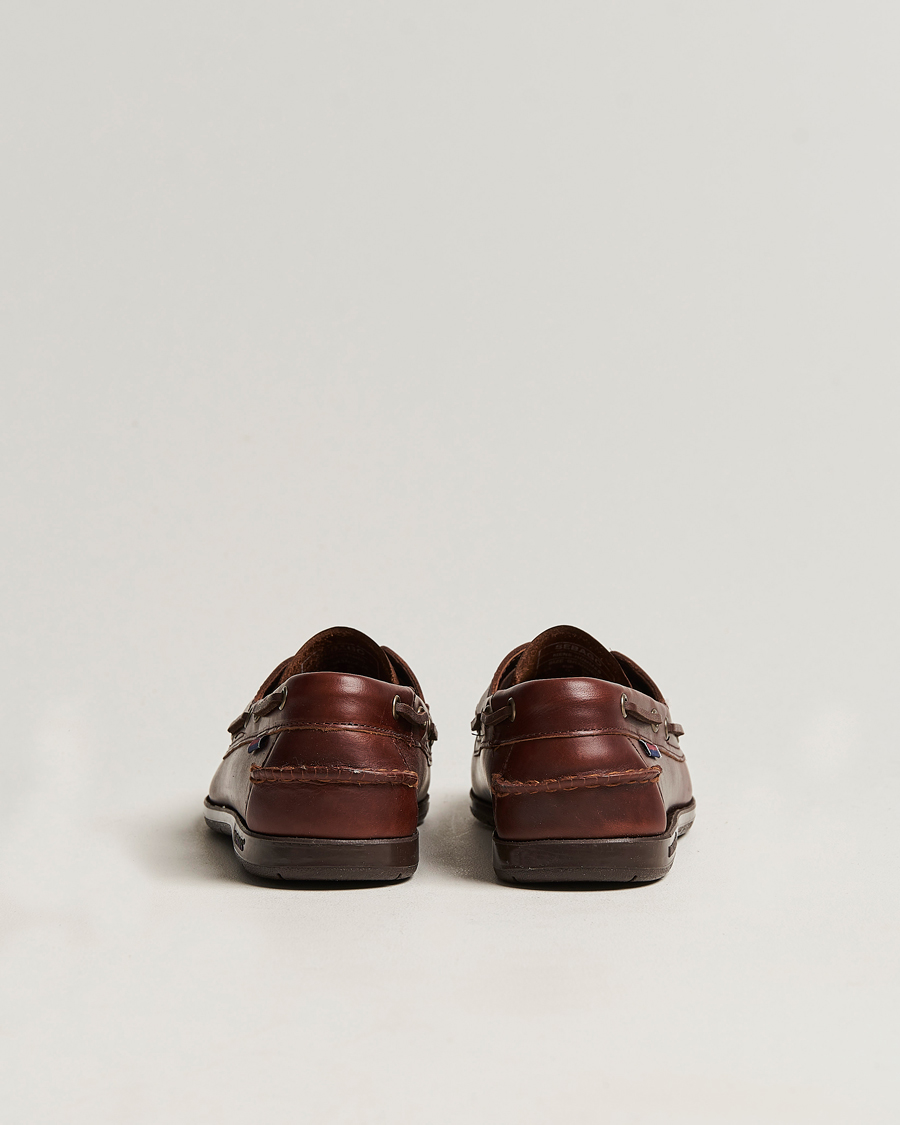Homme | Chaussures Bateau | Sebago | Endeavor Oiled Leather Boat Shoe Brown