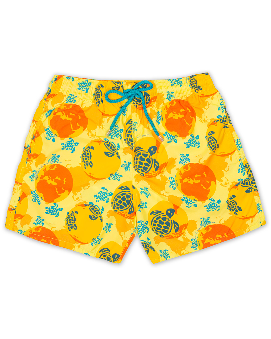Homme | Maillots De Bain | Vilebrequin | Moorea Swim Shorts Mappemonde Dots