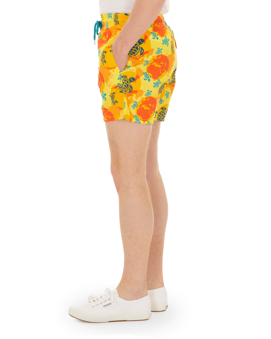 Homme | Maillots De Bain | Vilebrequin | Moorea Swim Shorts Mappemonde Dots