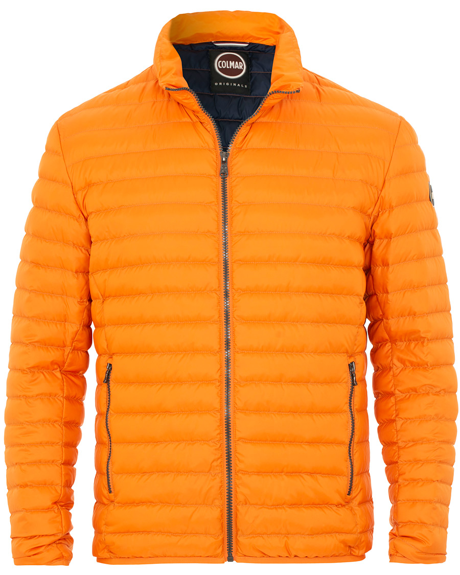 Homme | Manteaux Et Vestes | Colmar | Lightweight Down Jacket Holiday Orange