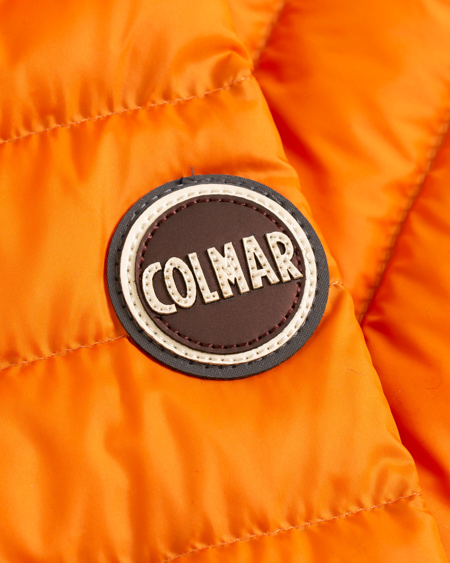 Homme | Manteaux Et Vestes | Colmar | Lightweight Down Jacket Holiday Orange