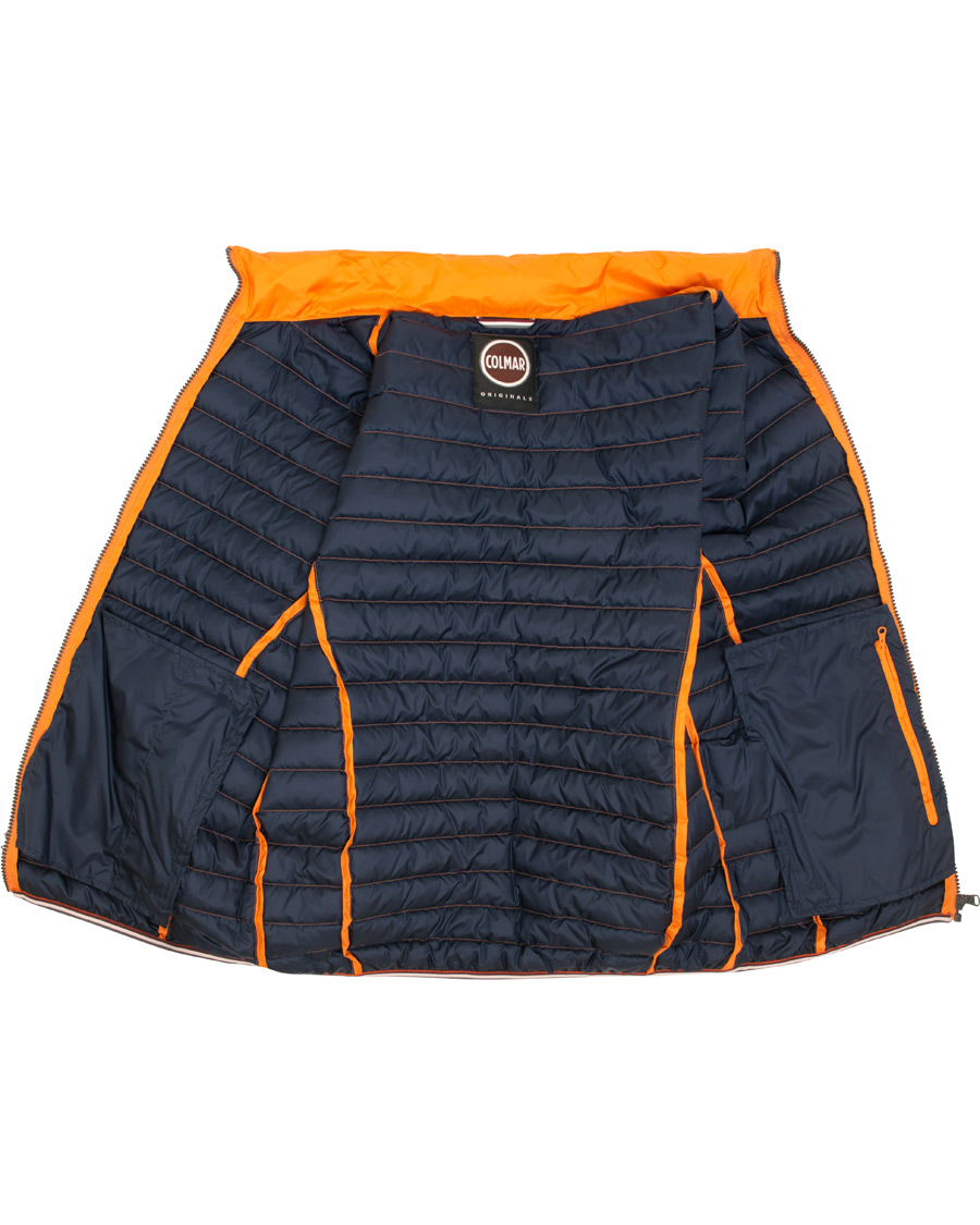 Homme | Manteaux Et Vestes | Colmar | Lightweight Down Jacket Holiday Orange