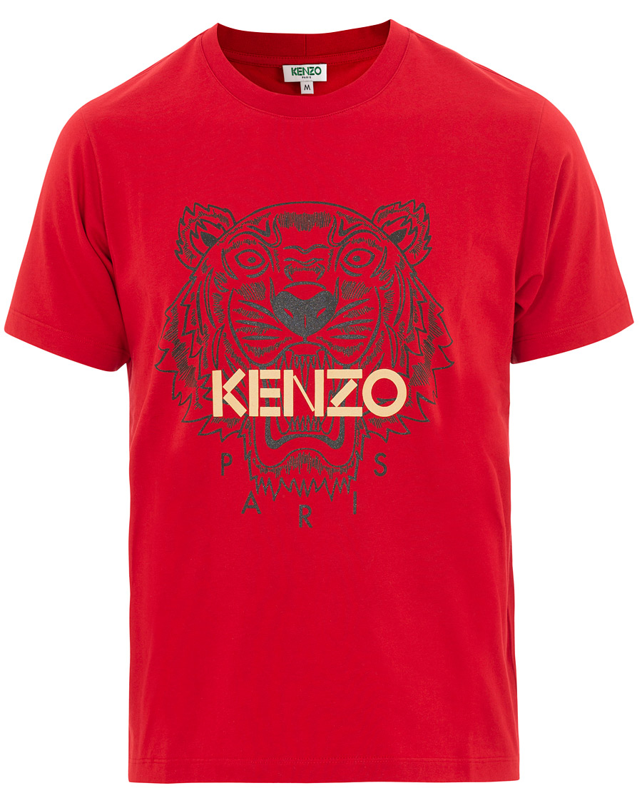 Homme | T-shirts | KENZO | Chinese New Year Icon Tiger T-shirt Red