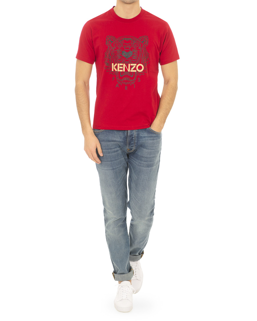 Homme | T-shirts | KENZO | Chinese New Year Icon Tiger T-shirt Red