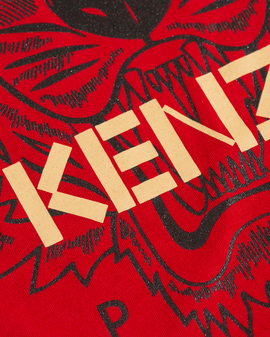 Homme | T-shirts | KENZO | Chinese New Year Icon Tiger T-shirt Red