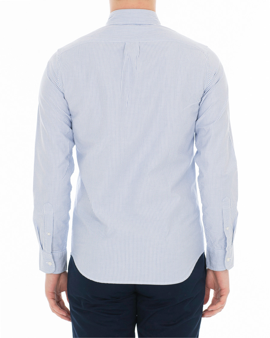 Homme | Chemises | J.Crew | Slim Fit Stretch Oxford University Stripe Shirt Blue