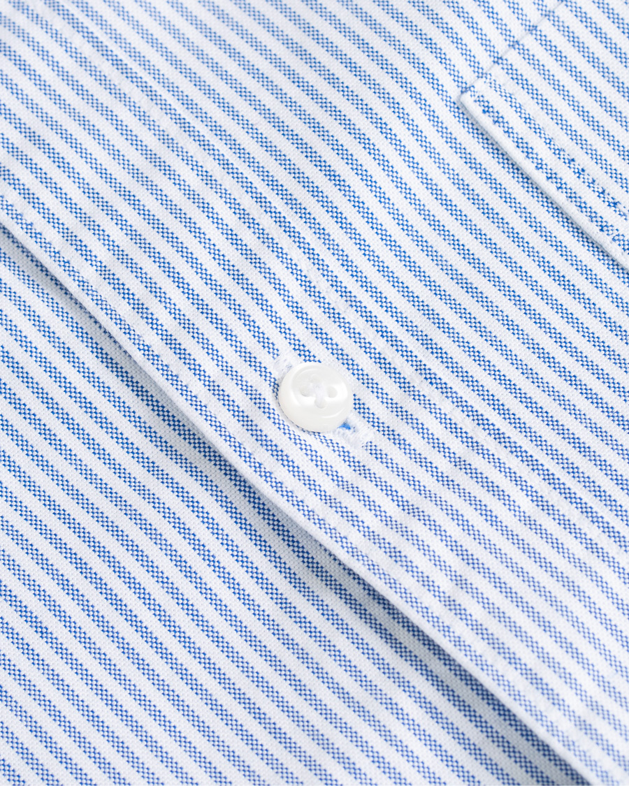 Homme | Chemises | J.Crew | Slim Fit Stretch Oxford University Stripe Shirt Blue