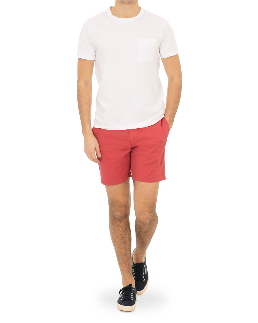 Homme | Shorts | J.Crew | 7'' Stretch Cotton Shorts Old Red