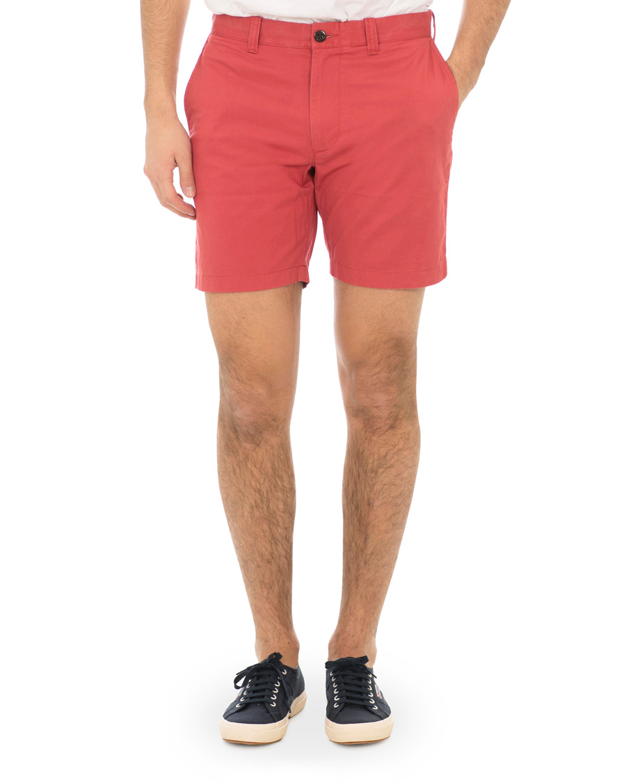 Homme | Shorts | J.Crew | 7'' Stretch Cotton Shorts Old Red