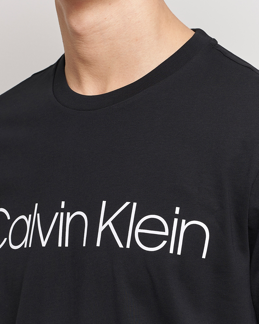 Homme | T-shirts | Calvin Klein | Front Logo Tee Black