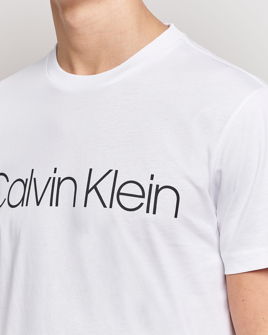 Homme | T-shirts | Calvin Klein | Front Logo Tee White