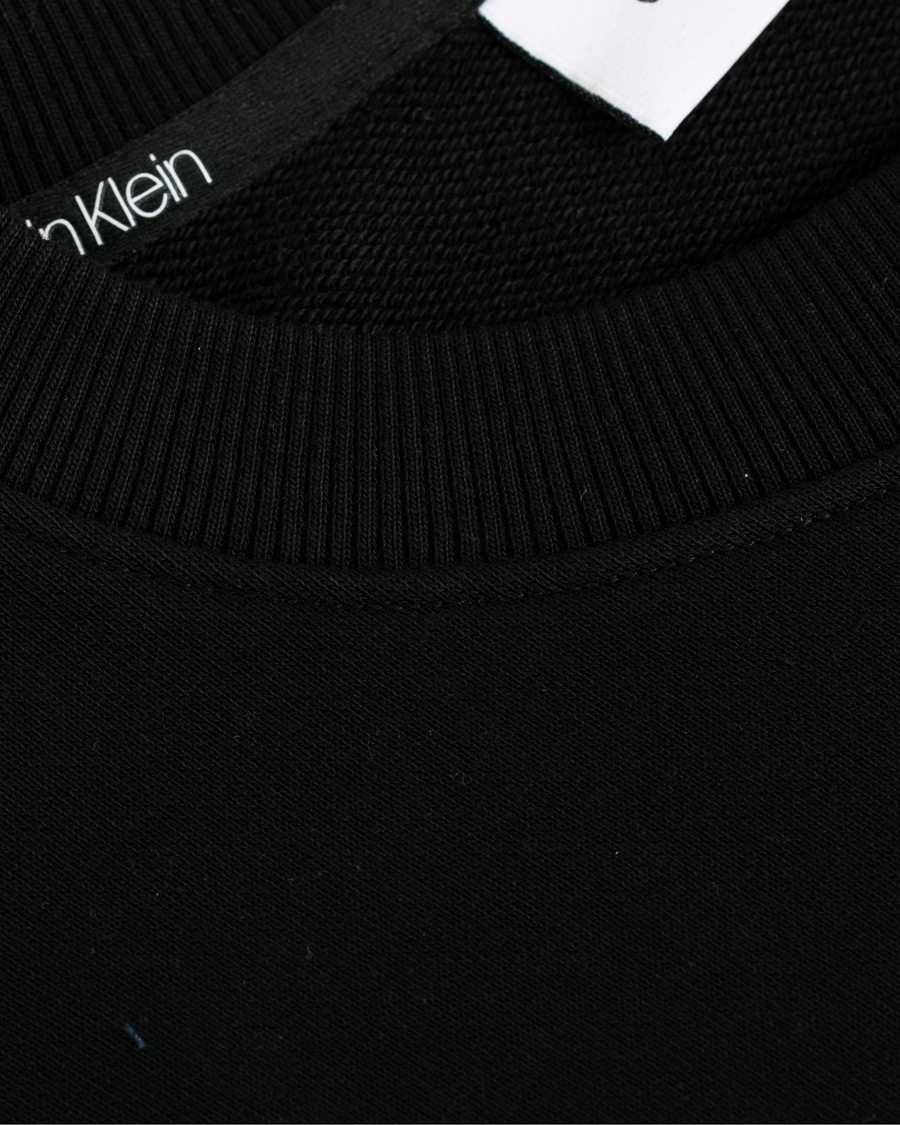 Homme | Pulls Et Tricots | Calvin Klein | Front Logo Sweatshirt Black