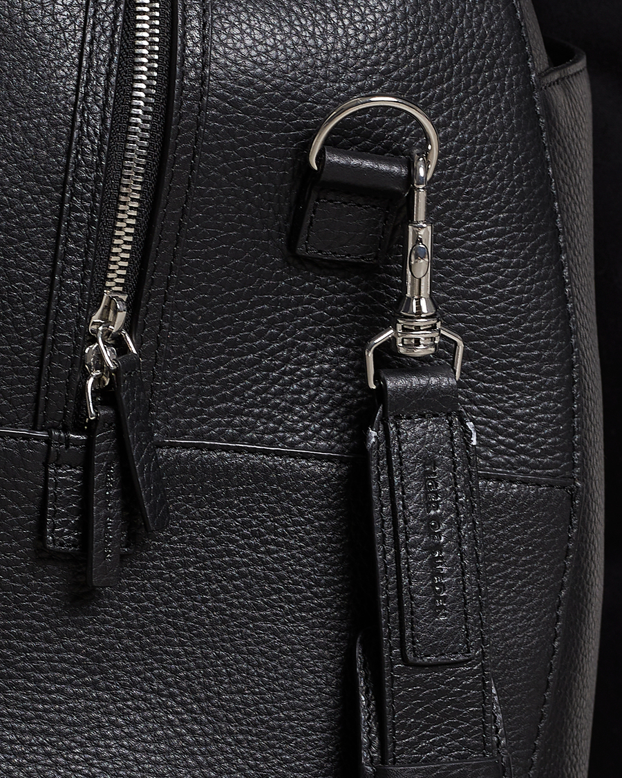 Homme | Sacs | Tiger of Sweden | Brome Grained Leather Weekendbag Black