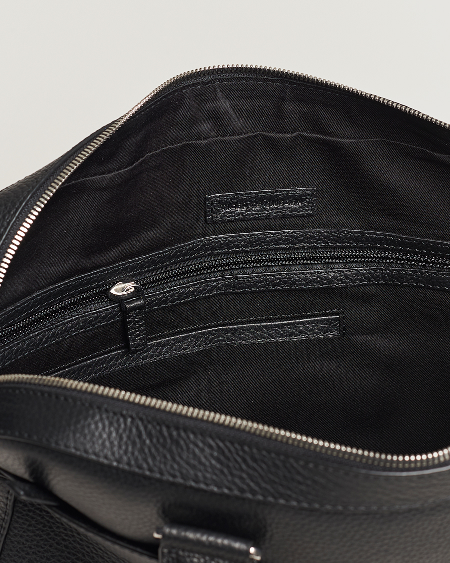 Homme | Sacs | Tiger of Sweden | Bosun Grained Leather Briefcase Black