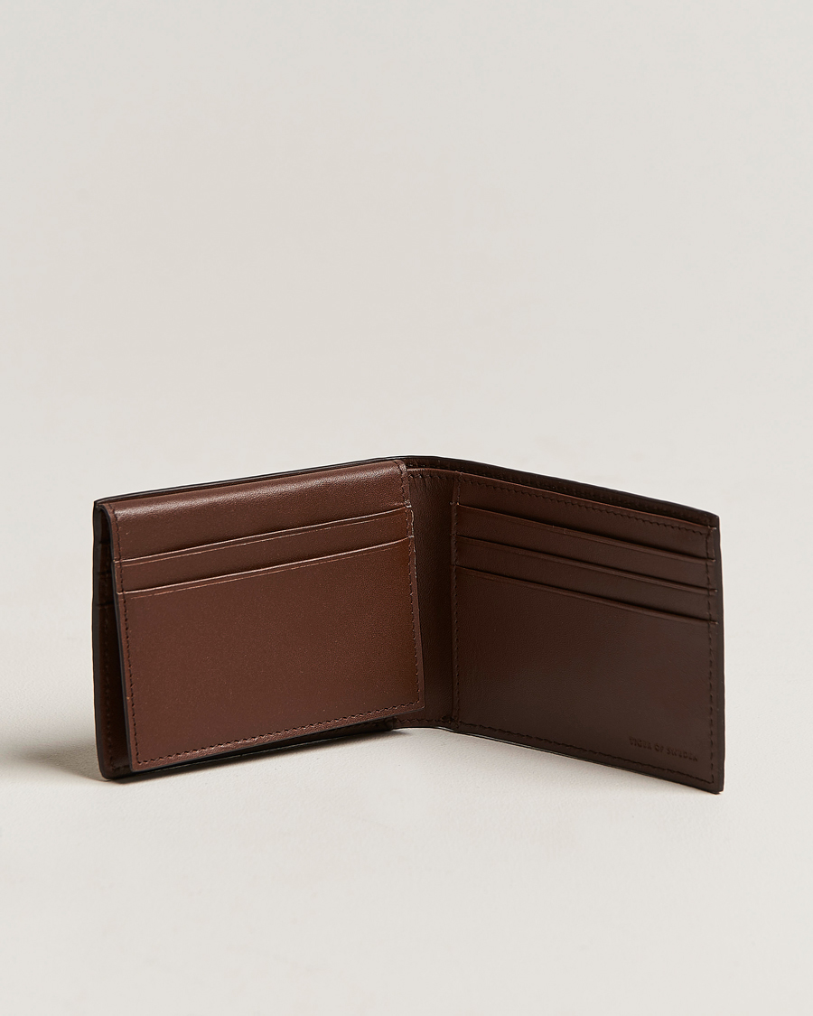 Homme | Accessoires | Tiger of Sweden | Wrene Grained Leather Wallet Brown