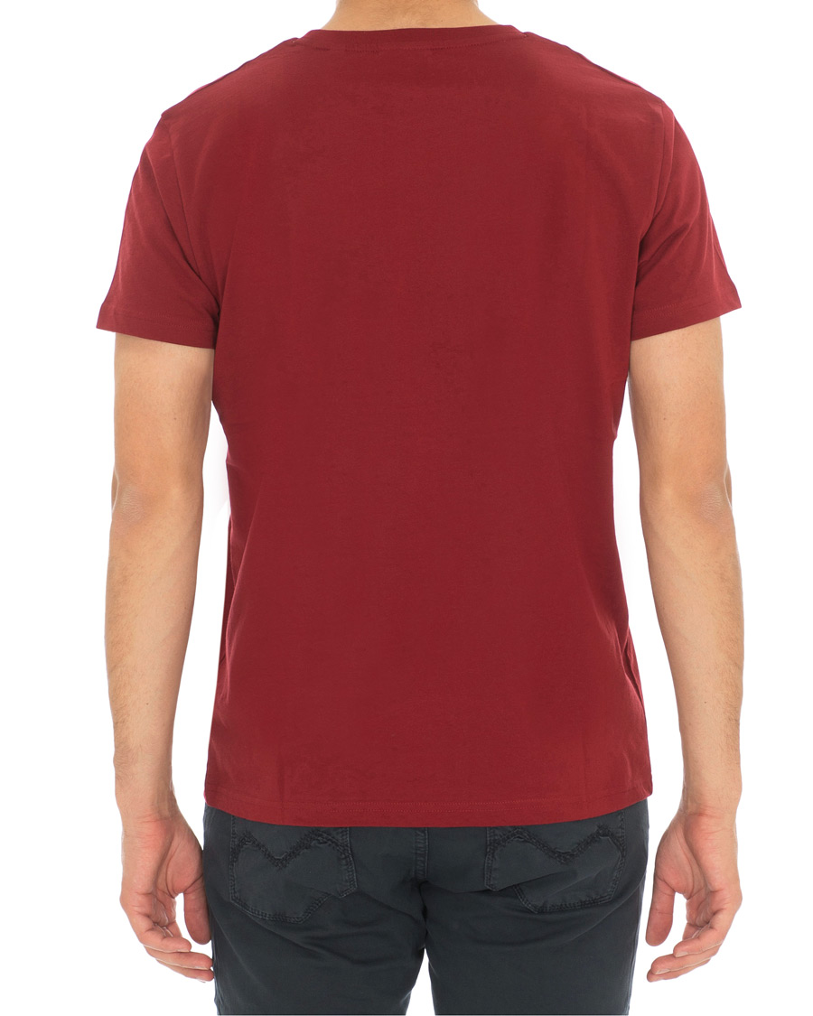 Homme | T-shirts | GANT | Graphic Tee Mahogany Red