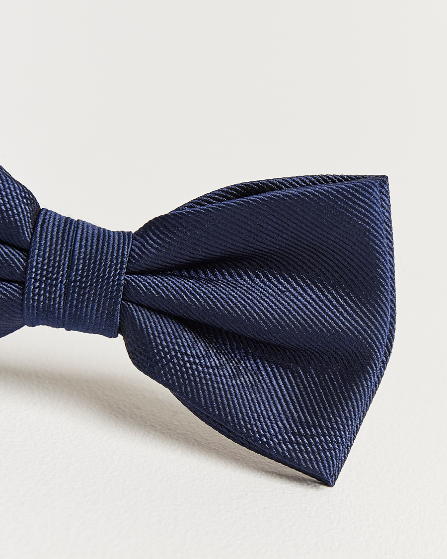 Homme | Amanda Christensen Pre Tie Silk Navy | Amanda Christensen | Pre Tie Silk Navy