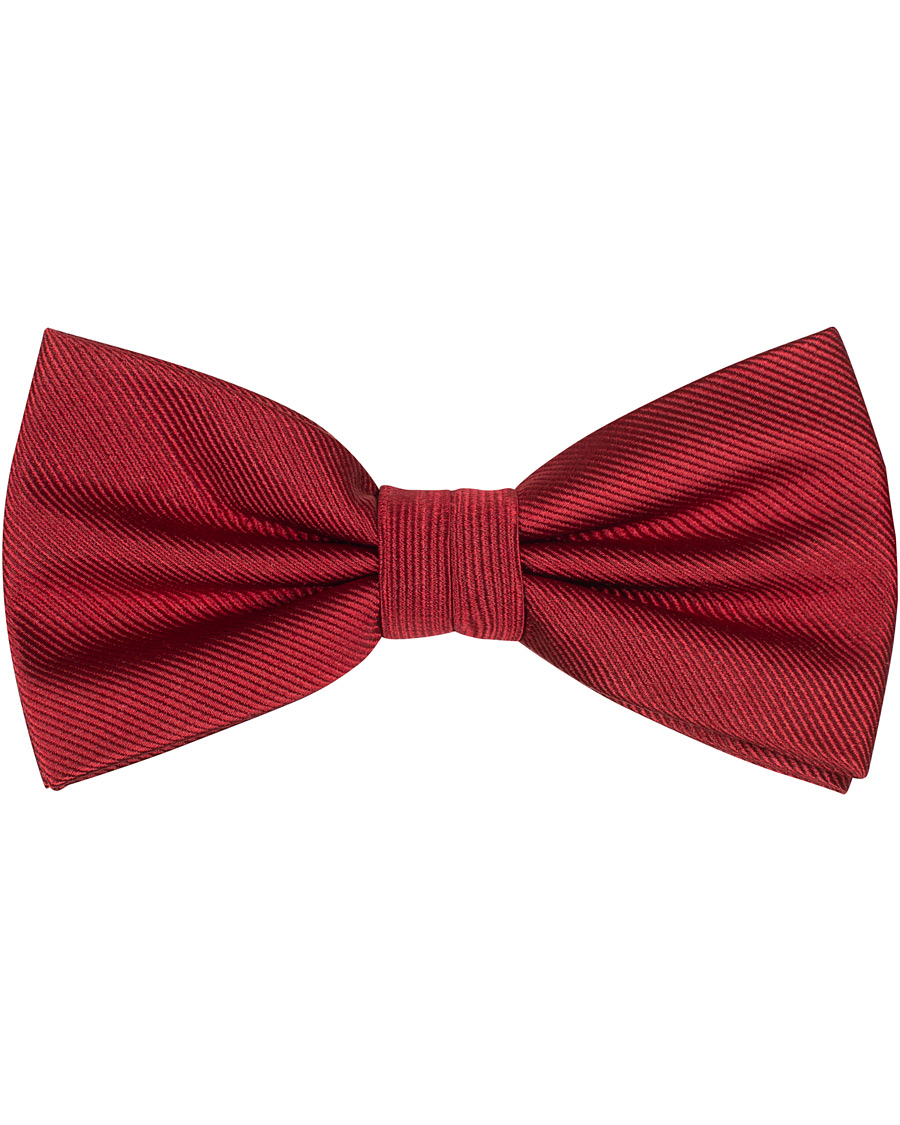Homme | Amanda Christensen Pre Tie Silk Wine Red | Amanda Christensen | Pre Tie Silk Wine Red