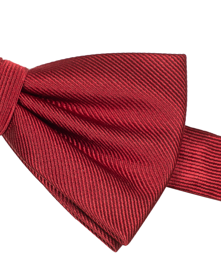 Homme | Amanda Christensen Pre Tie Silk Wine Red | Amanda Christensen | Pre Tie Silk Wine Red