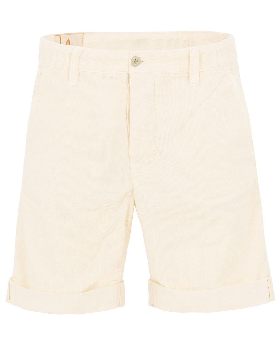 Homme | Shorts | Nudie Jeans | Luke Baby Cord Shorts Dusty White