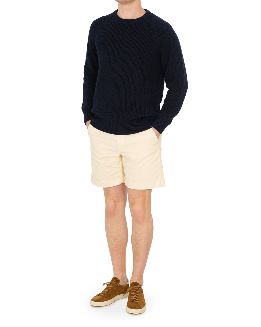 Homme | Shorts | Nudie Jeans | Luke Baby Cord Shorts Dusty White