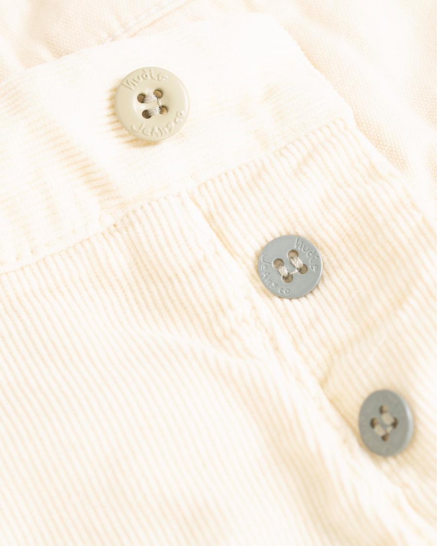 Homme | Shorts | Nudie Jeans | Luke Baby Cord Shorts Dusty White