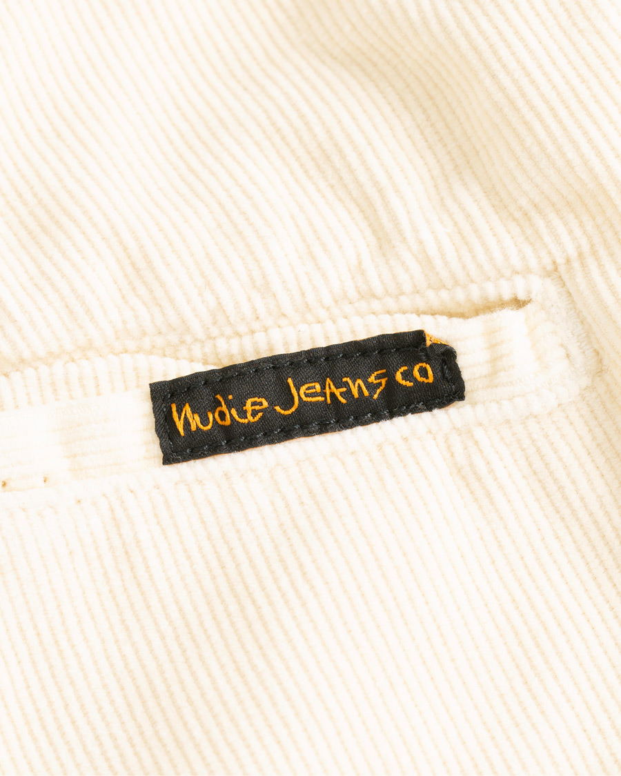 Homme | Shorts | Nudie Jeans | Luke Baby Cord Shorts Dusty White