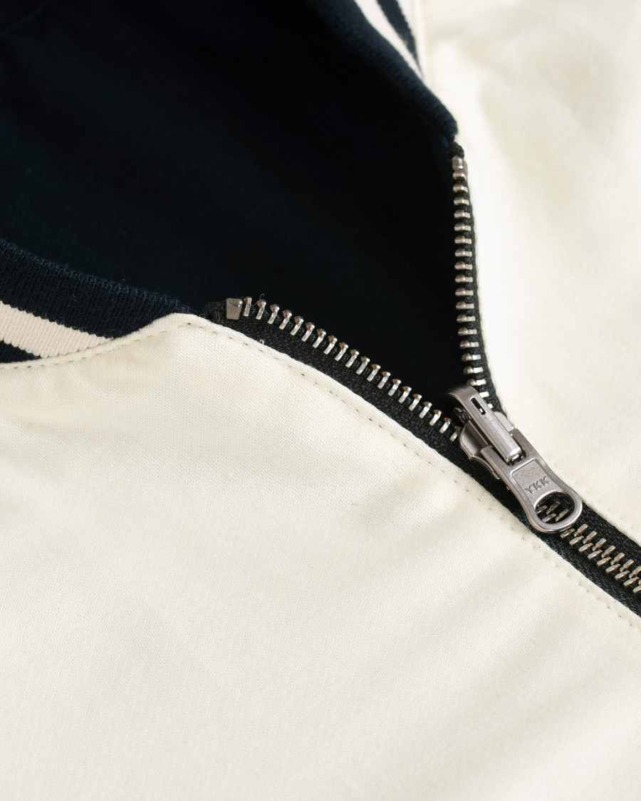 Homme | Manteaux Et Vestes | Nudie Jeans | Mark Baseball Reversible Jacket White/Navy