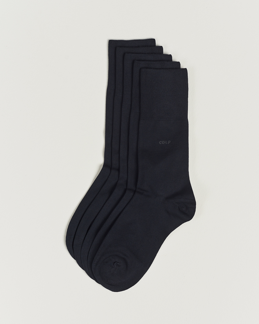 Homme | Sous-Vêtements Et Chaussettes | CDLP | 5-Pack Bamboo Socks Navy Blue