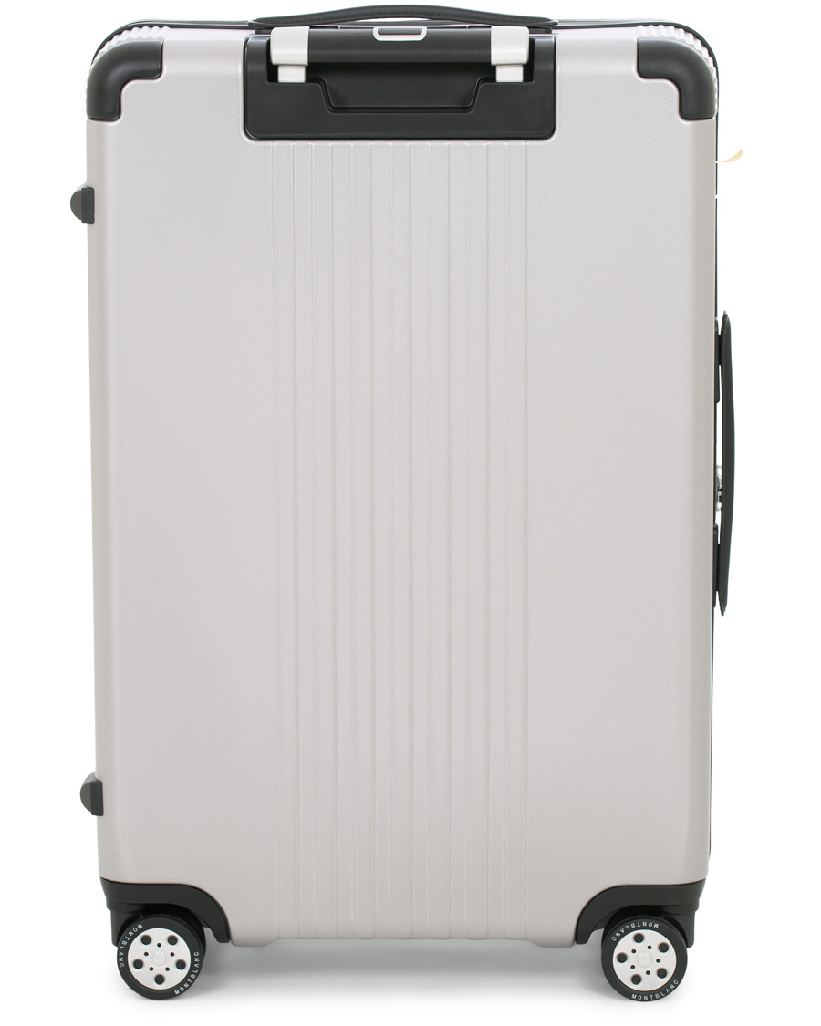 Homme | Montblanc Trolley Small/Medium 4 Wheels Black Silver | Montblanc | Trolley Small/Medium 4 Wheels Black Silver