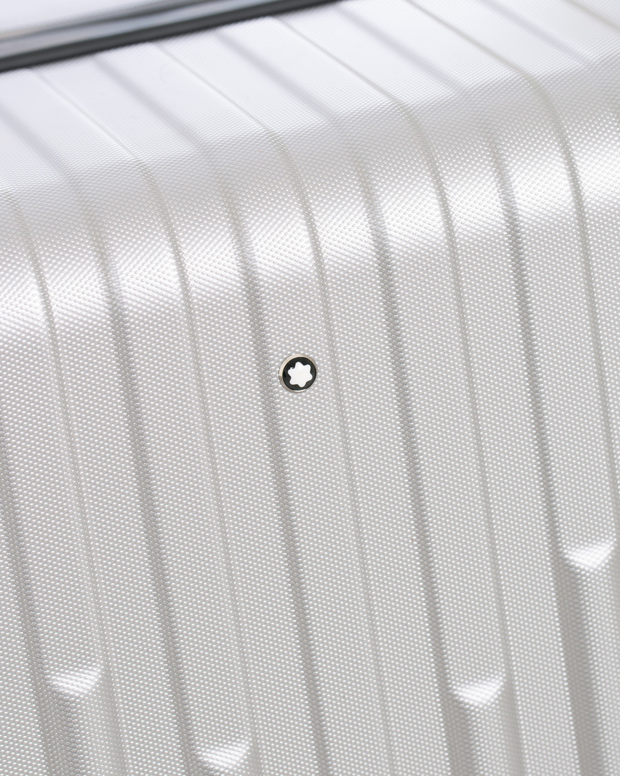 Homme | Montblanc Trolley Small/Medium 4 Wheels Black Silver | Montblanc | Trolley Small/Medium 4 Wheels Black Silver