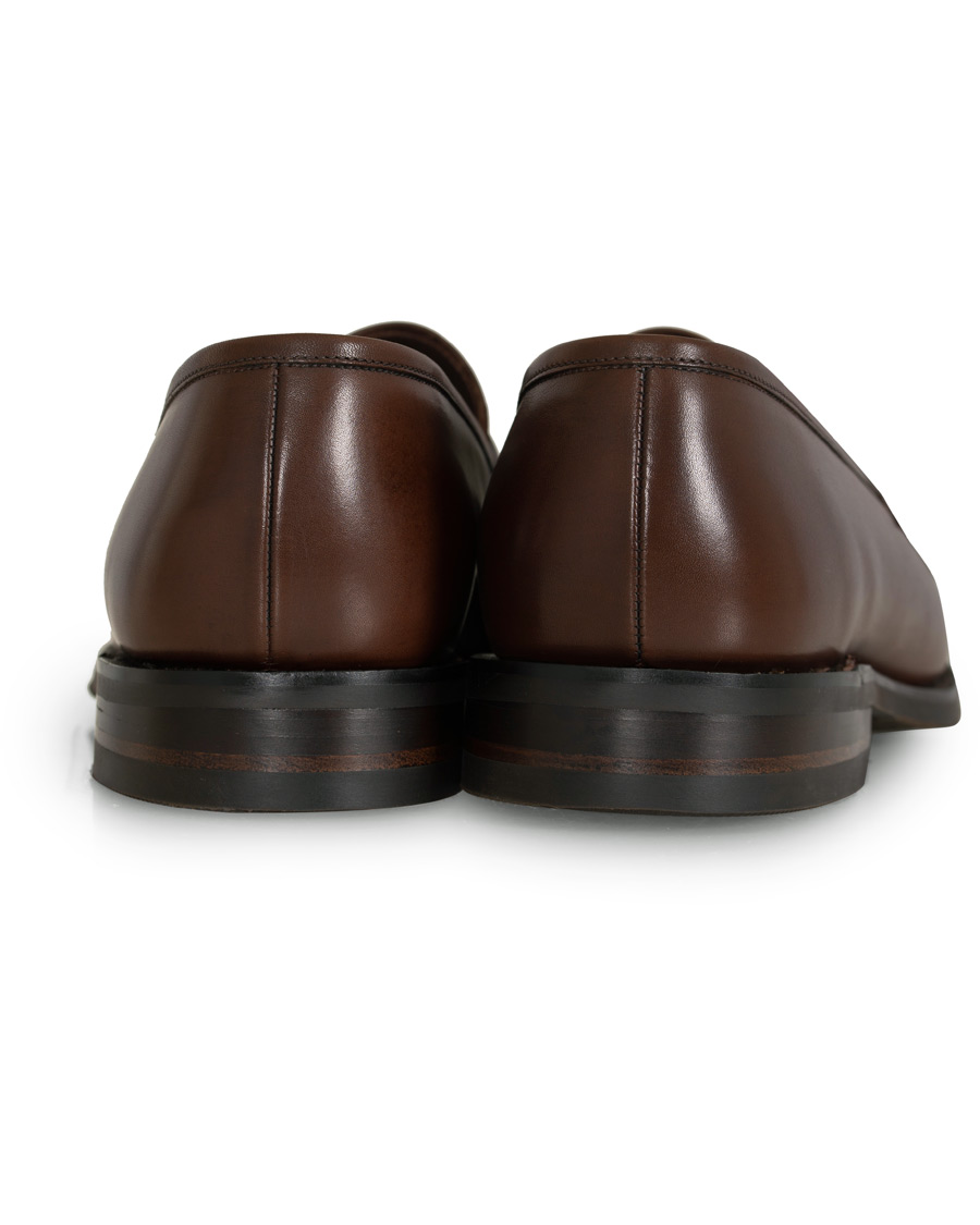 Homme | Loake 1880 MTO Whitehall Penny Loafer Dark Brown Calf | Loake 1880 | MTO Whitehall Penny Loafer Dark Brown Calf