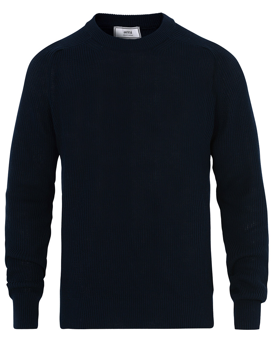 Homme | Pulls Et Tricots | AMI | Fisherman Sweater Marine
