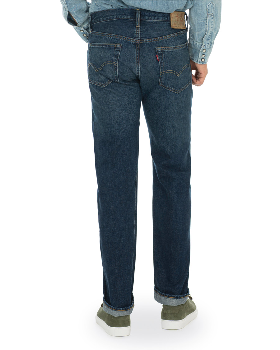 Homme | Jeans | Levi's Vintage Clothing | 1954 Straight Fit 501 Gaslight Jeans Mid Blue