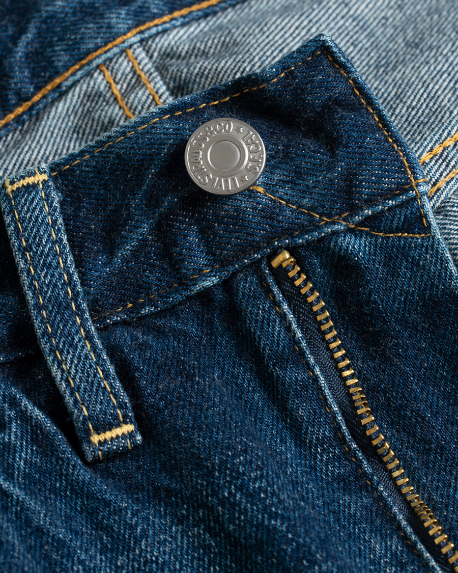 Homme | Jeans | Levi's Vintage Clothing | 1954 Straight Fit 501 Gaslight Jeans Mid Blue