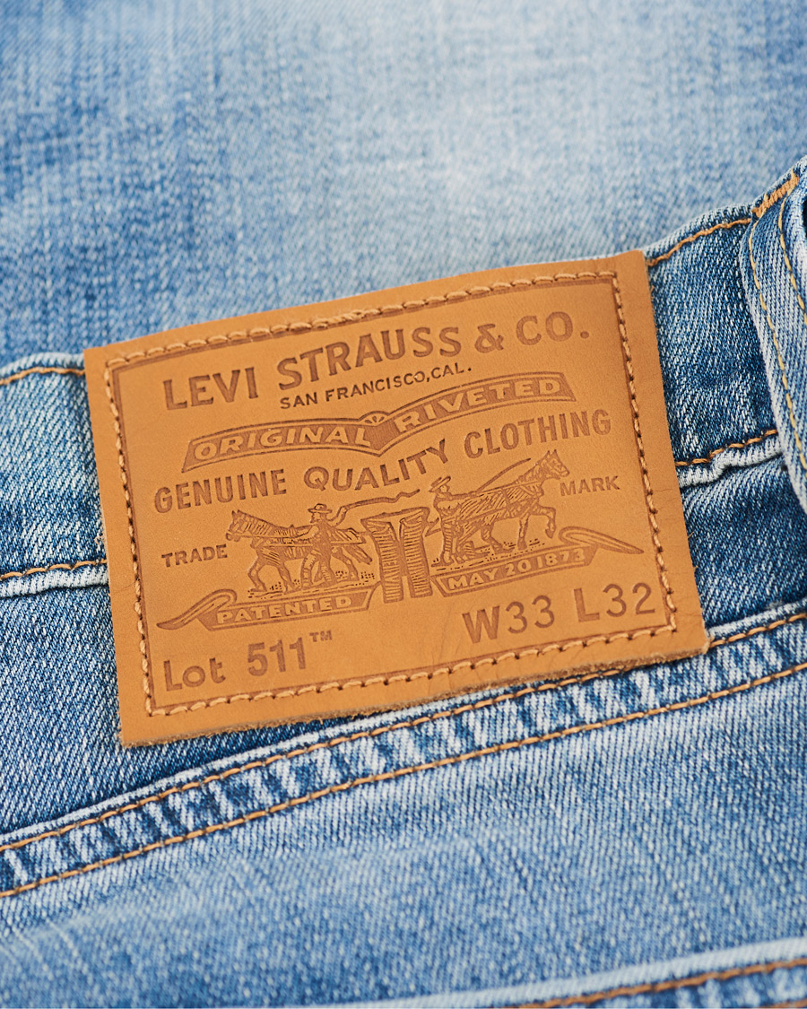 Homme | Jeans | Levi's | 511 Slim Fit Stretch Aegean Adapt Jeans Light Blue
