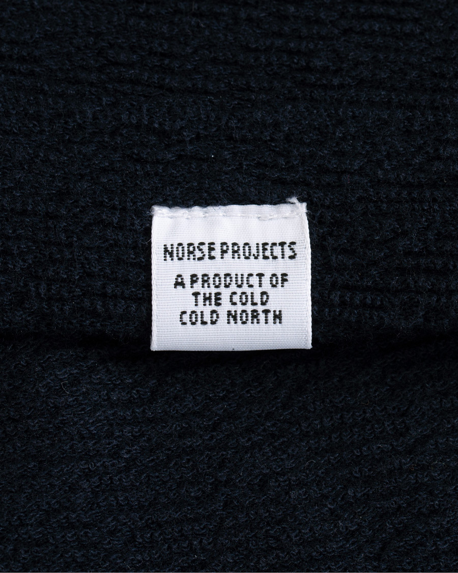 Homme | T-shirts | Norse Projects | Johannes Texture Short Sleeve T-Shirt Dark Navy