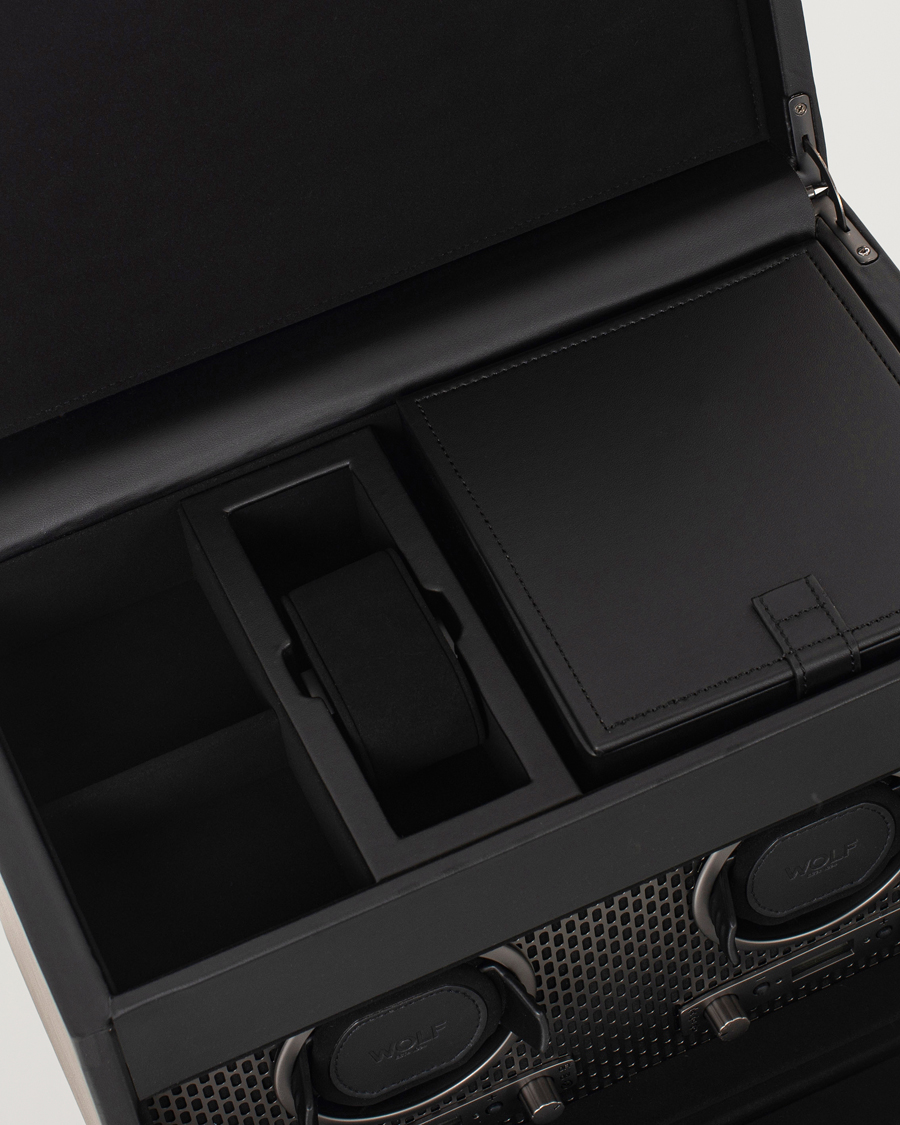 Homme | WOLF Axis Double Winder and Travel Case Powdercoat | WOLF | Axis Double Winder and Travel Case Powdercoat