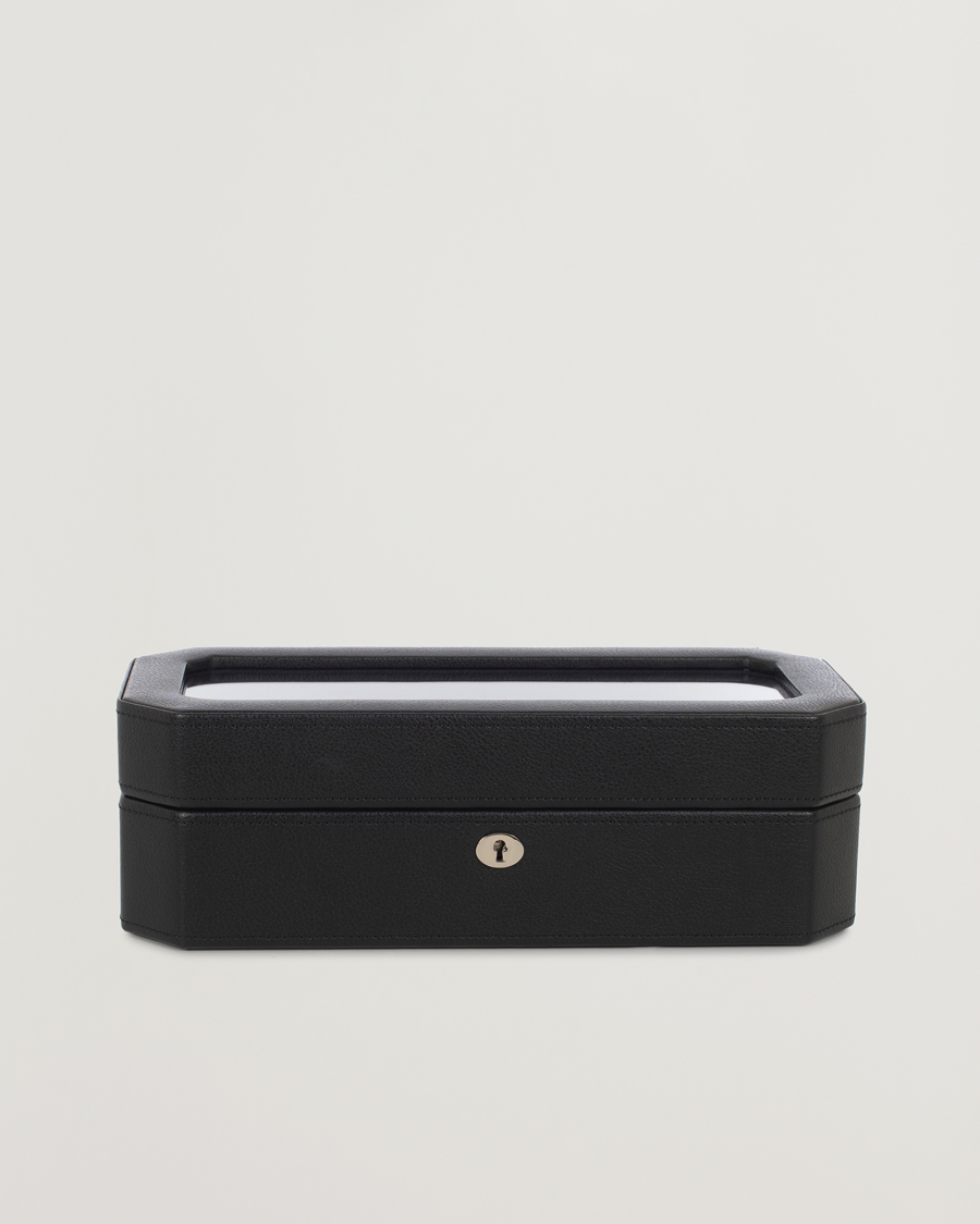 Homme | Boîtes montres et bijoux | WOLF | Windsor 5 Piece Watch Box Black Purple