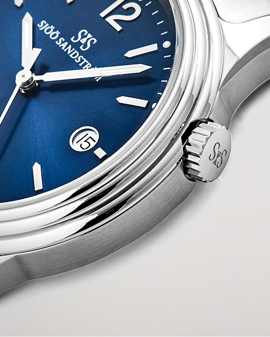 Homme | Sjöö Sandström Royal Steel Classic 41mm Blue and Steel | Sjöö Sandström | Royal Steel Classic 41mm Blue and Steel